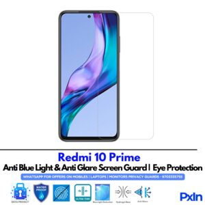 Redmi 10 Prime Anti Blue light screen guard