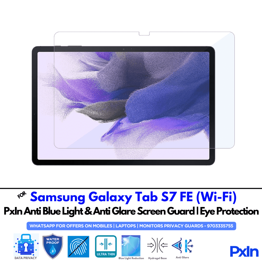 Samsung Galaxy Tab S7 FE (Wi-Fi) Anti Blue light screen guard Samsung Galaxy Tab S7 FE (Wi-Fi) Anti Blue light screen guard