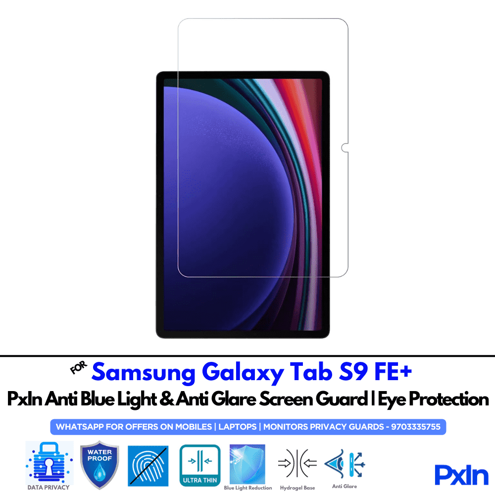 Samsung Galaxy Tab S9 FE+ Anti Blue light screen guard Samsung Galaxy Tab S9 FE+ Anti Blue light screen guard