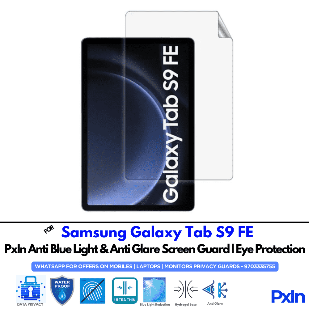 Samsung Galaxy Tab S9 FE Anti Blue light screen guard Samsung Galaxy Tab S9 FE Anti Blue light screen guard