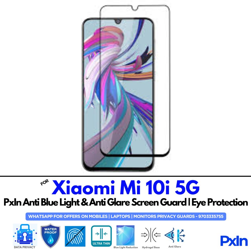 Xiaomi Mi 10i 5G Anti Blue light screen guards Xiaomi Mi 10i 5G Anti Blue light screen guards