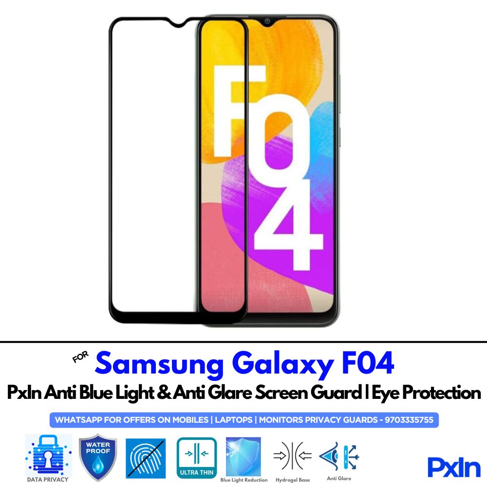 Samsung Galaxy F04 Anti Blue light screen guards Samsung Galaxy F04 Anti Blue light screen guards