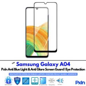 Samsung Galaxy A04 Anti Blue light screen guards