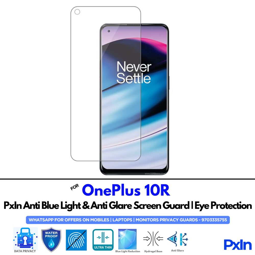 OnePlus 10R Anti Blue light screen guard OnePlus 10R Anti Blue light screen guard