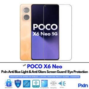 POCO X6 Neo Anti Blue light screen guard