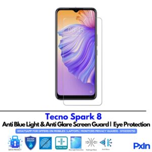 Tecno Spark 8 Anti Blue light screen guard