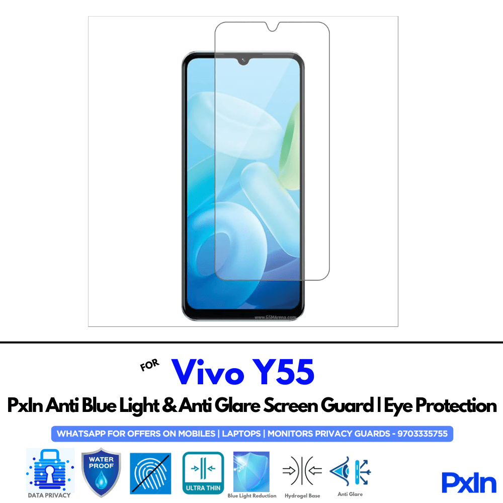 Vivo Y55 Anti Blue light screen guard Vivo Y55 Anti Blue light screen guard
