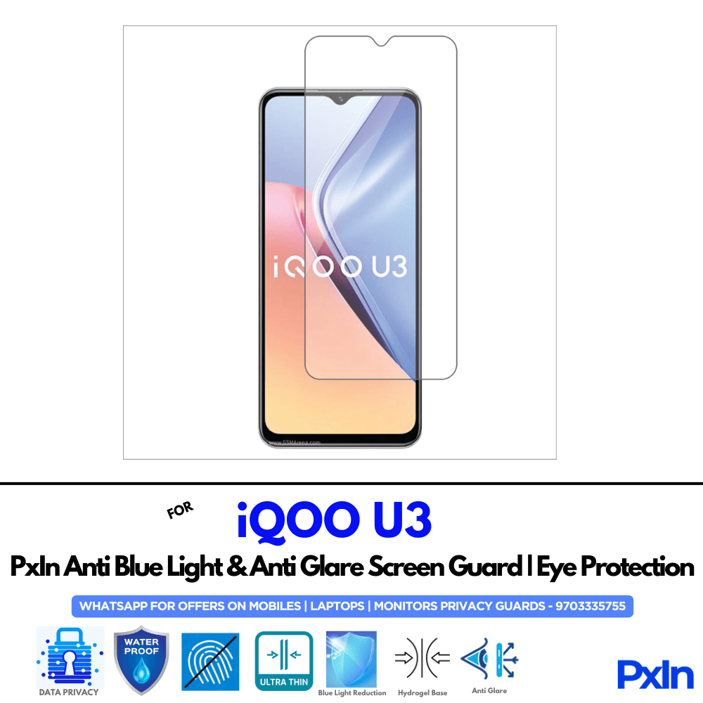 IQOO U3 Anti Blue light screen guard IQOO U3 Anti Blue light screen guard