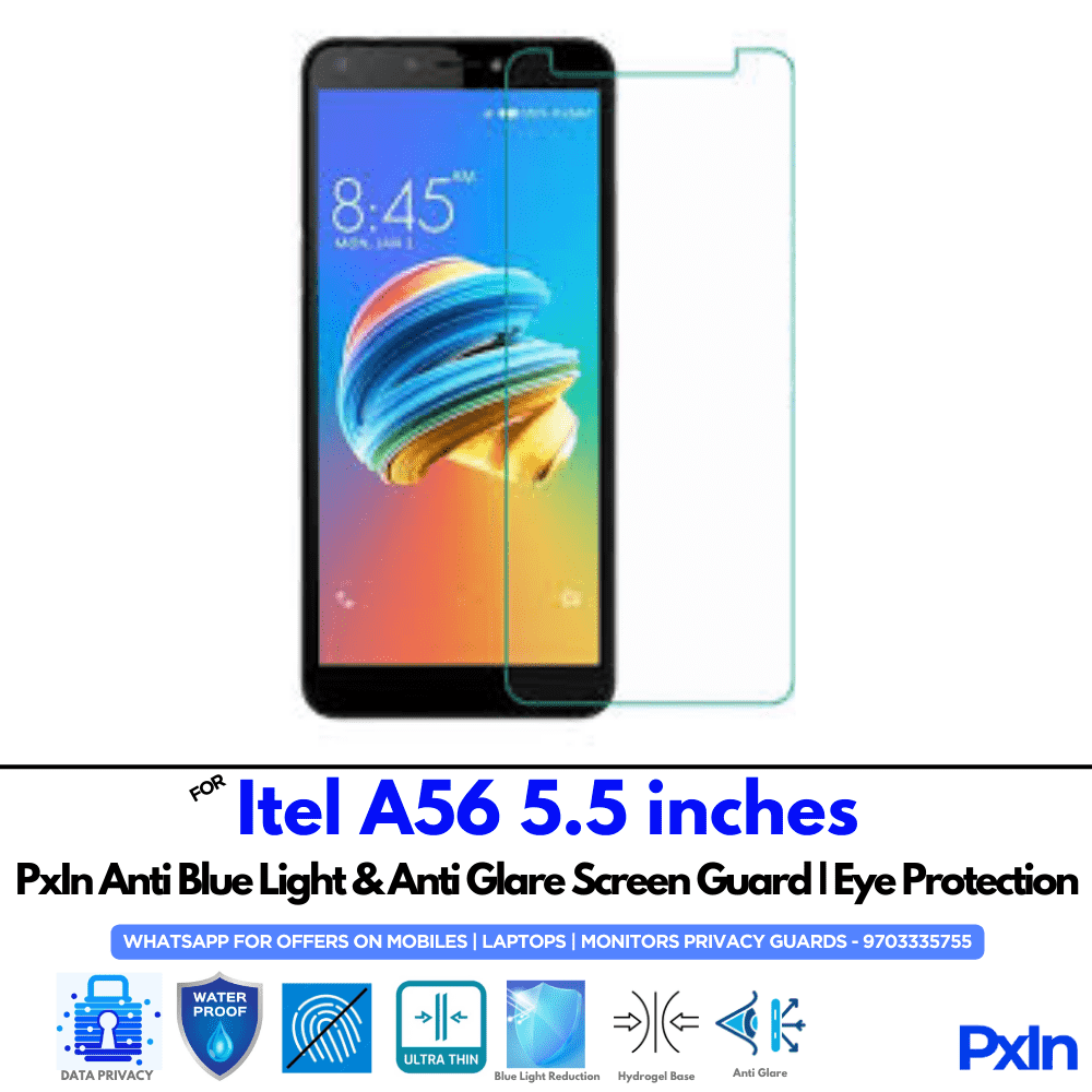 Itel A56 5.5 inches Mobile Anti Bluelight Screen Guard Itel A56 5.5 inches Mobile Anti Bluelight Screen Guard
