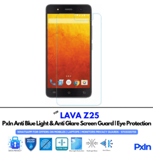 LAVAZ25 Mobile Anti Bluelight and Anti glare Screen Guard