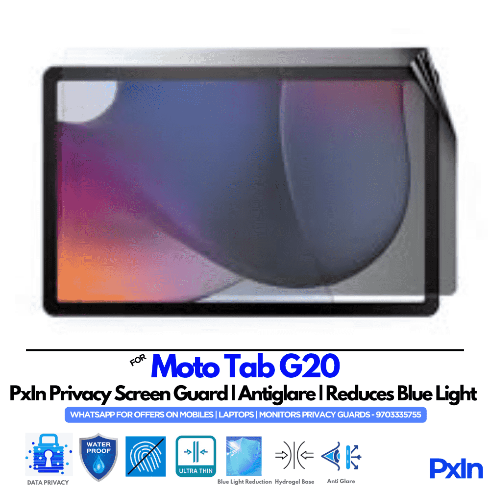 Privacy Screen Guard for Moto Tab G20 Tab Privacy Screen Guard for Moto Tab G20 Tab