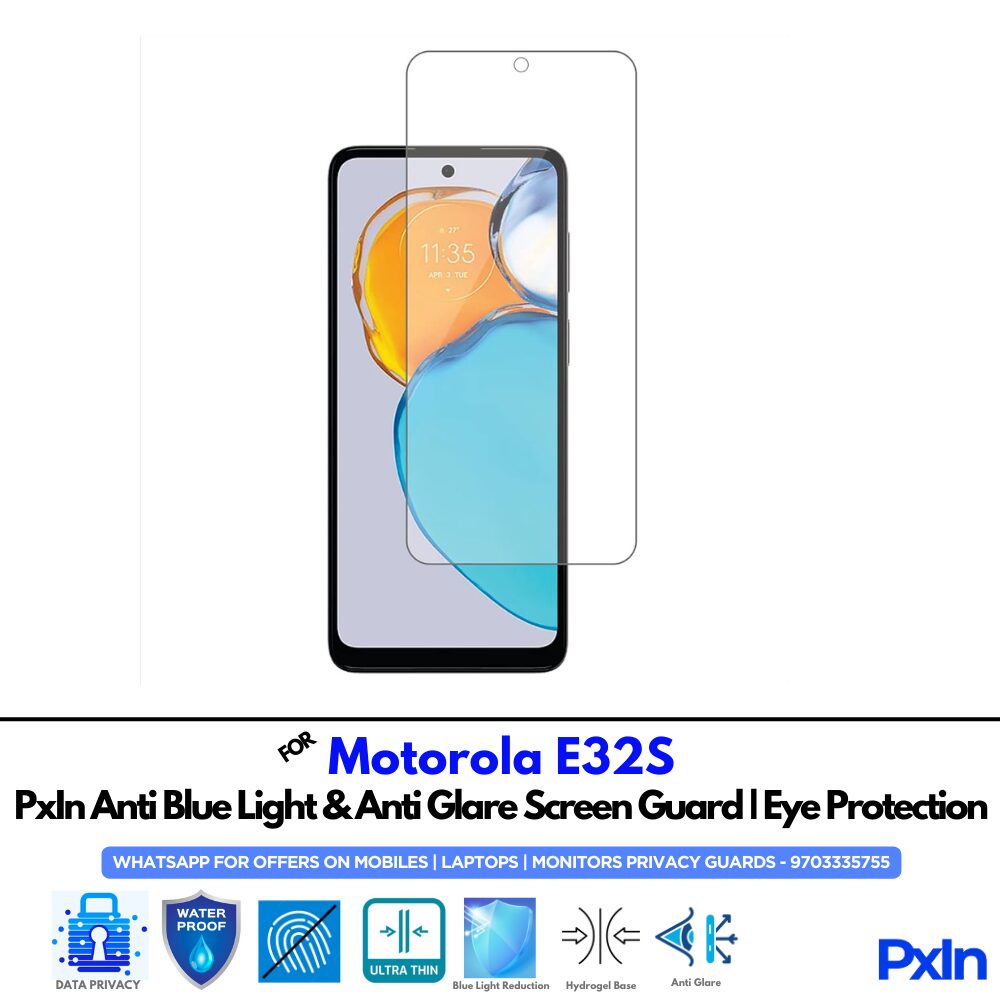 Motorola E32S Mobile Anti Bluelight Screen Guard Motorola E32S Mobile Anti Bluelight Screen Guard