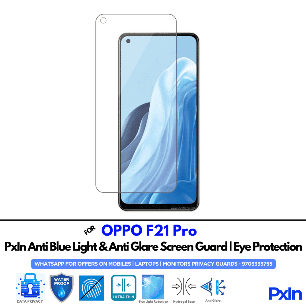 OPPO F21 Pro Mobile Anti Bluelight Screen Guard OPPO F21 Pro Mobile Anti Bluelight Screen Guard