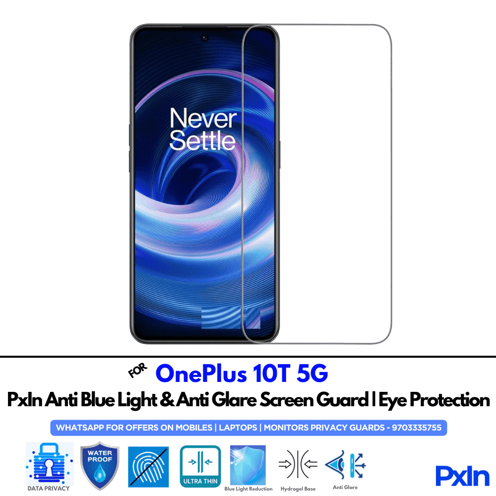 OnePlus 10T 5G Mobile Anti Bluelight Screen Guard OnePlus 10T 5G Mobile Anti Bluelight Screen Guard