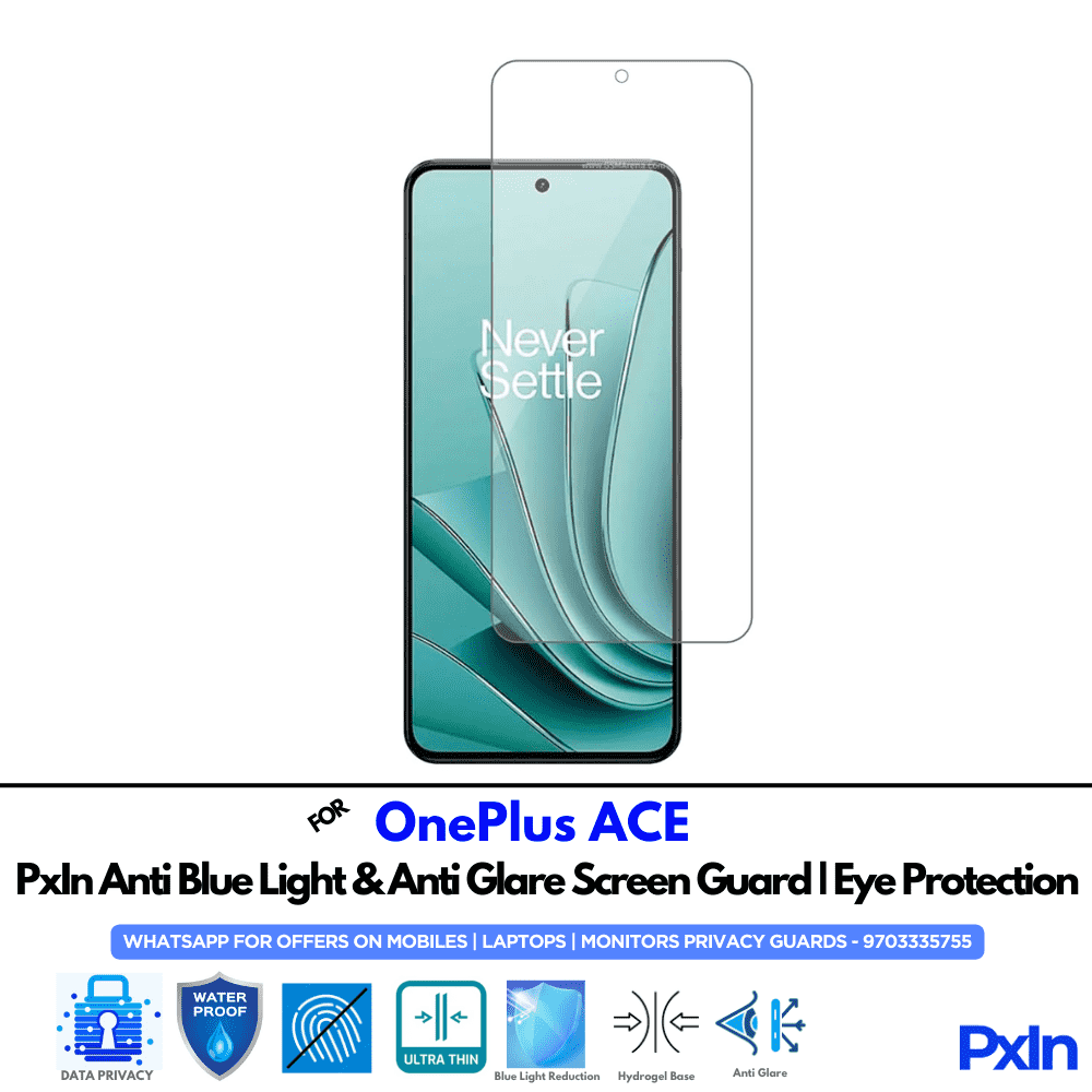 OnePlus ACE Mobile Anti Bluelight Screen Guard OnePlus ACE Mobile Anti Bluelight Screen Guard