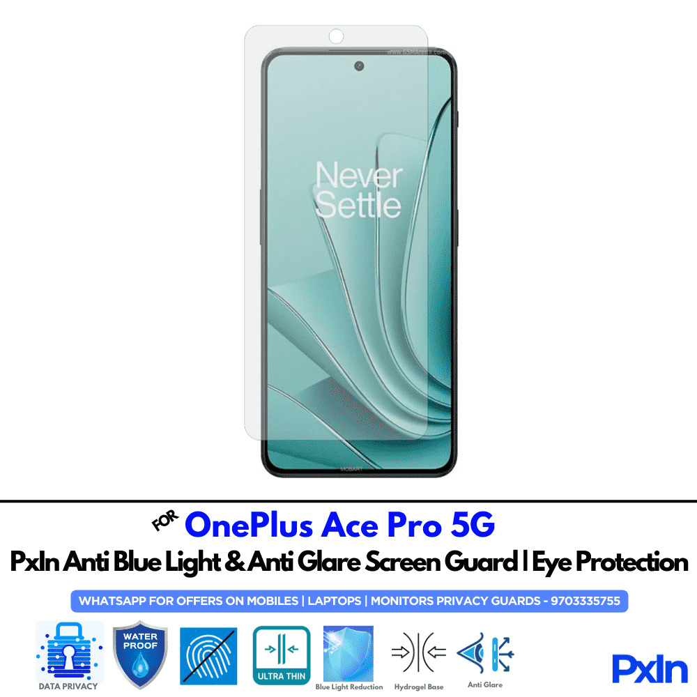 OnePlus Ace Pro 5G Mobile Anti Bluelight Screen Guard OnePlus Ace Pro 5G Mobile Anti Bluelight Screen Guard