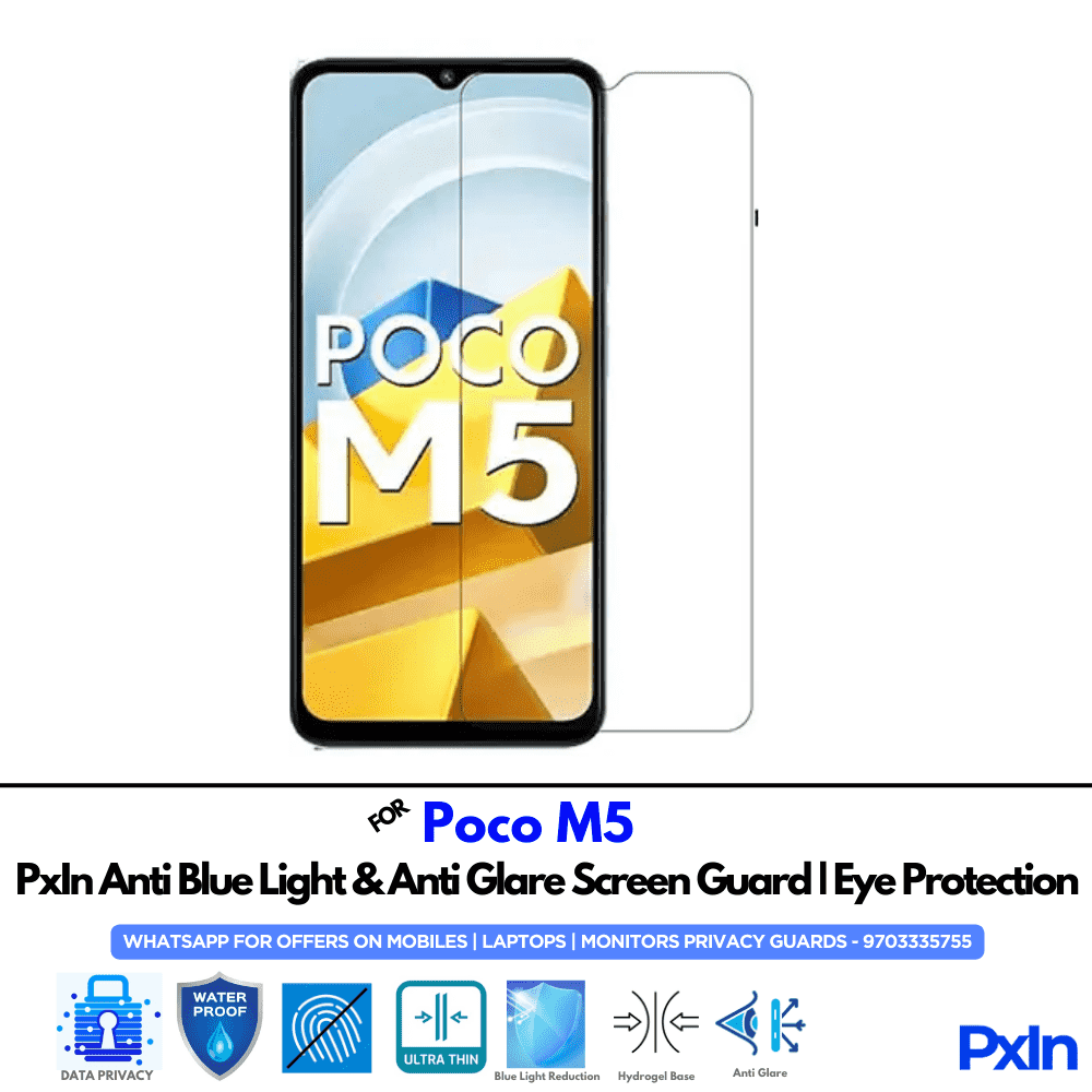 Poco M5aPoco M5 Mobile Anti Bluelight Screen Guard Poco M5 Mobile Anti Bluelight Screen Guard