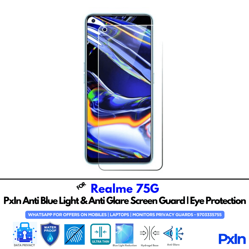 Realme 75G Mobile Anti Bluelight Screen Guard Realme 75G Mobile Anti Bluelight Screen Guard