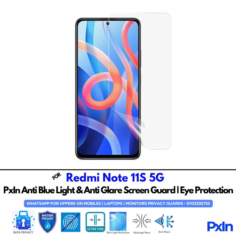 Redmi Note 11S 5G Mobile Anti Bluelight Screen Guard Redmi Note 11S 5G Mobile Anti Bluelight Screen Guard