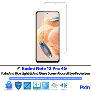 Redmi Note 12 Pro 4G Mobile Anti Bluelight Screen Guard