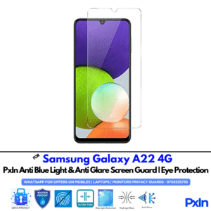 Samsung Galaxy A22 4G Mobile Anti Bluelight Screen Guard