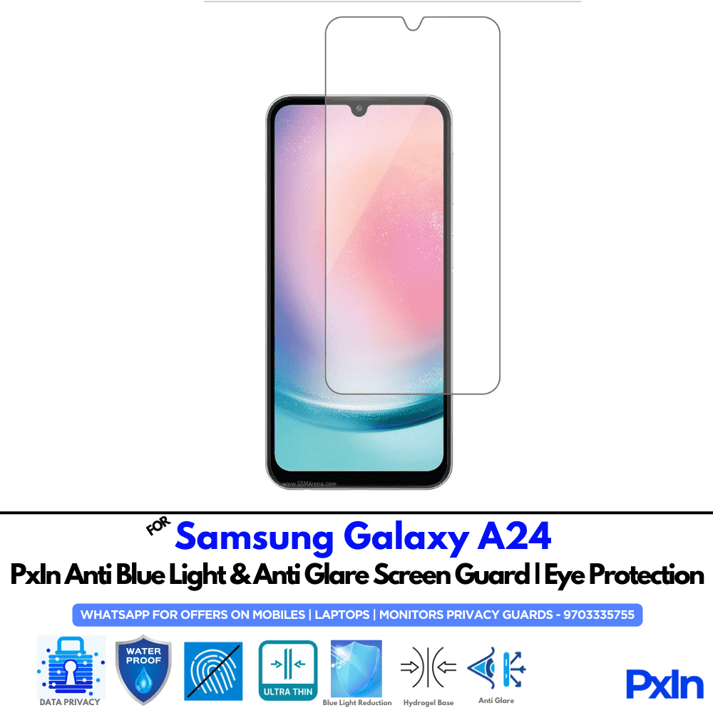 Samsung Galaxy A24 Mobile Anti Bluelight Screen Guard Samsung Galaxy A24 Mobile Anti Bluelight Screen Guard