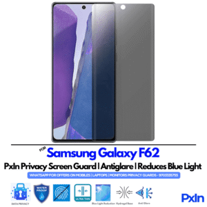 Samsung Galaxy F62 Mobile Privacy Screen Guard