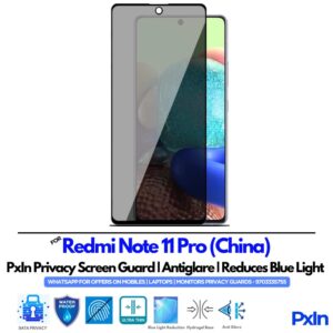 Redmi Note 11 Pro (China) Mobile Privacy Screen