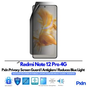 Redmi Note 12 Pro 4G Mobile Privacy Screen