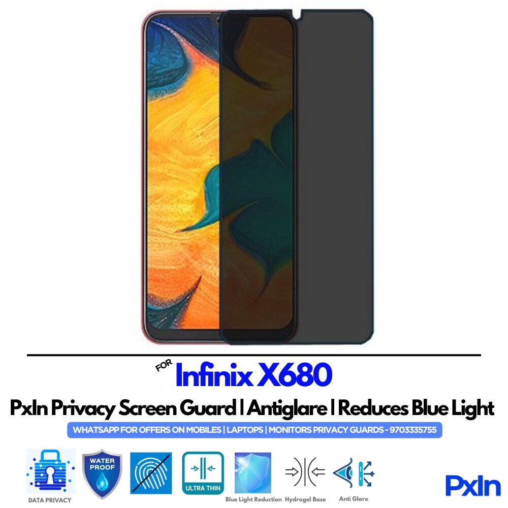 Infinix X680 Mobile Privacy Screen Infinix X680 Mobile Privacy Screen