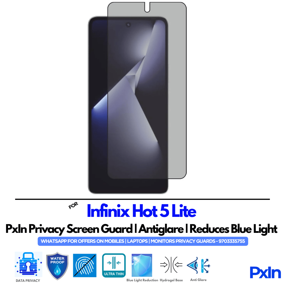Infinix Hot 5 Lite Mobile Privacy Screen Infinix Hot 5 Lite Mobile Privacy Screen