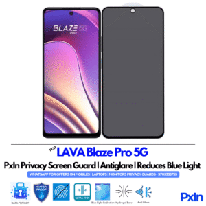 LAVA Blaze Pro 5G Mobile Privacy Screen