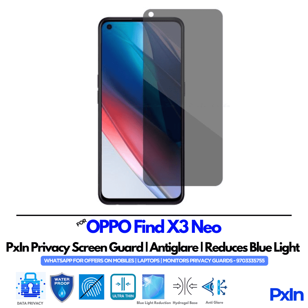 OPPO Find X3 Neo Mobile Privacy Screen OPPO Find X3 Neo Mobile Privacy Screen