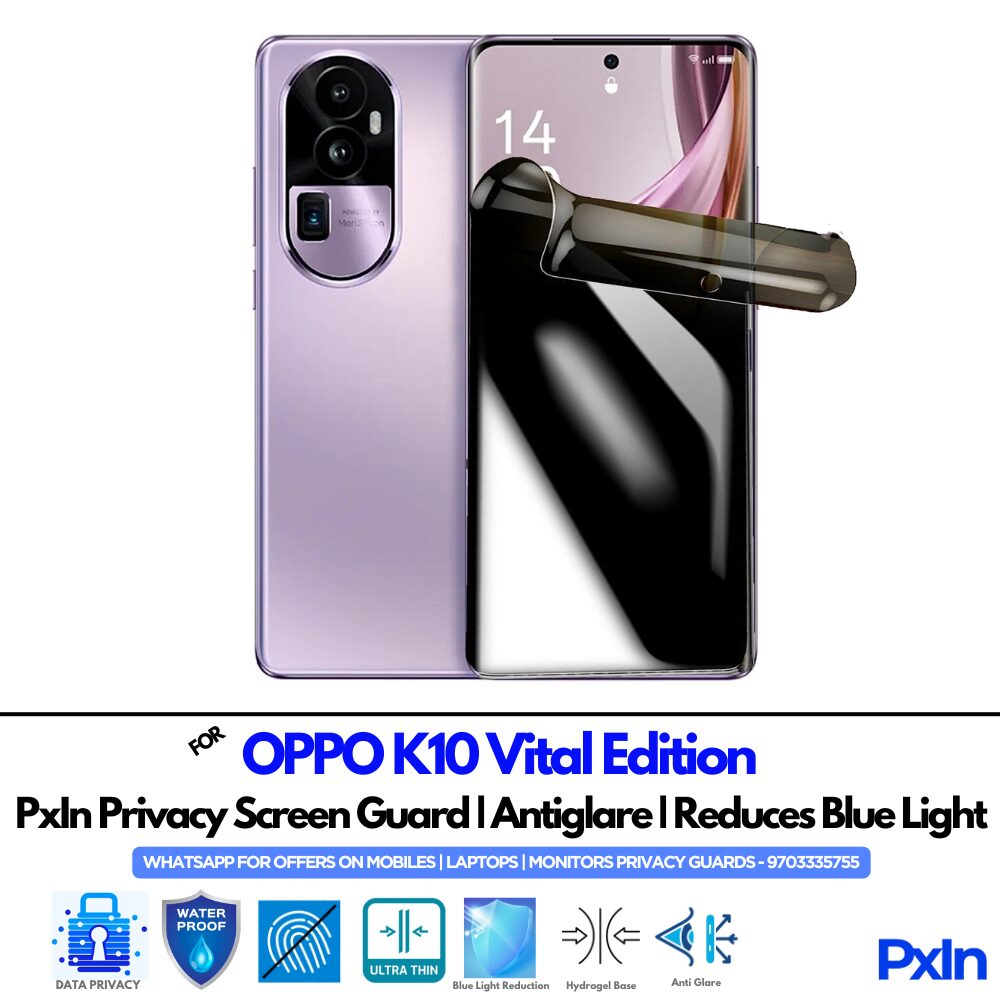 OPPO K10 Vital Edition Mobile Privacy Screen OPPO K10 Vital Edition Mobile Privacy Screen