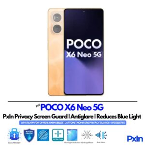 POCO Poco X6 Neo 5G Mobile Privacy Screen