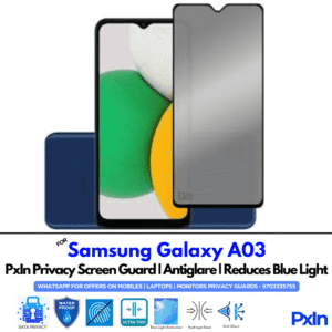 Samsung Galaxy A03 Mobile Privacy Screen Guard