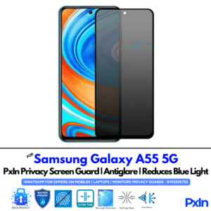 Samsung Galaxy A55 5G Mobile for Privacy Screen Guard