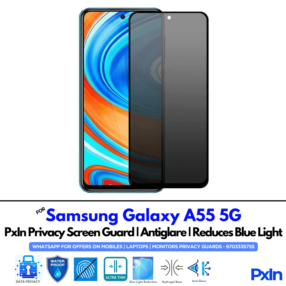 Samsung Galaxy A55 5G Mobile for Privacy Screen Guard Samsung Galaxy A55 5G Mobile for Privacy Screen Guard