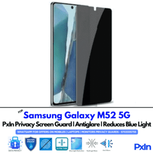 Samsung Galaxy M52 5G Mobile Privacy Screen