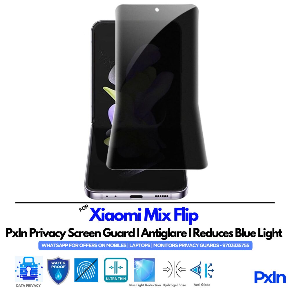 Xiaomi Mix Flip Mobile Privacy Screen Xiaomi Mix Flip Mobile Privacy Screen