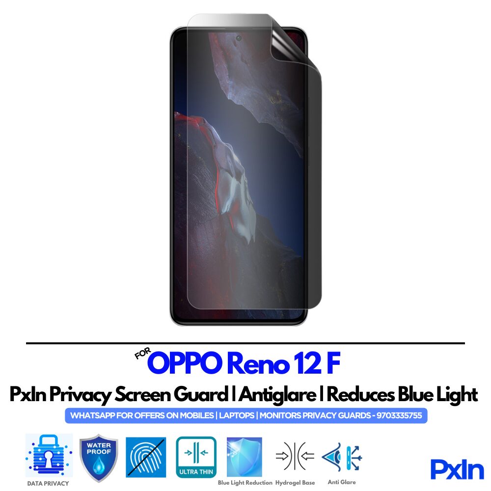 OPPO Reno 12 F Mobile Privacy Screen OPPO Reno 12 F Mobile Privacy Screen