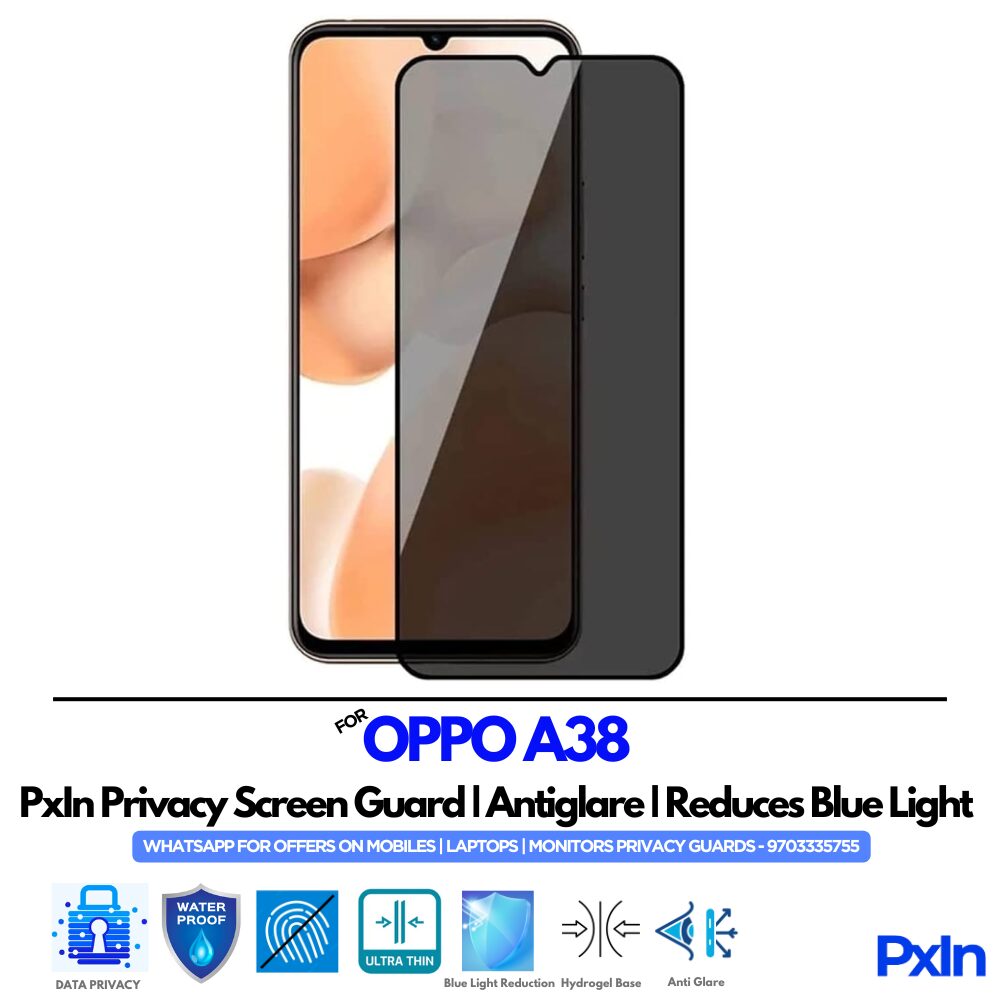 OPPO A38 Mobile Privacy Screen OPPO A38 Mobile Privacy Screen