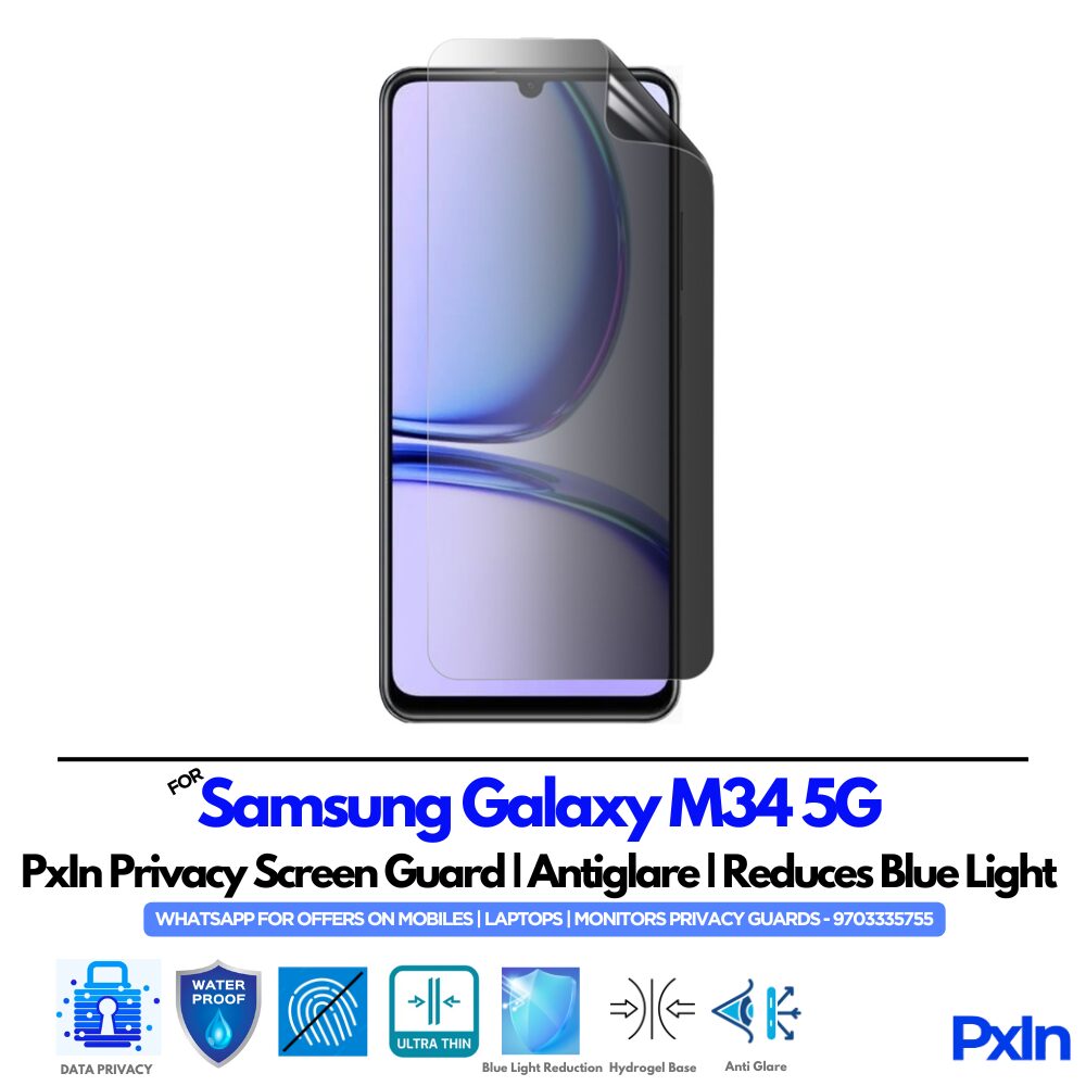 Samsung Galaxy M34 5G Mobile Privacy Screen Samsung Galaxy M34 5G Mobile Privacy Screen