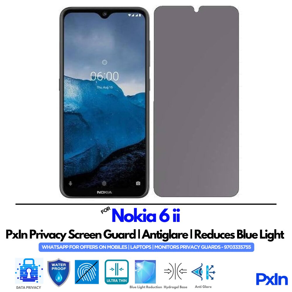 Nokia 6 ii Mobile Privacy Screen Nokia 6 ii Mobile Privacy Screen