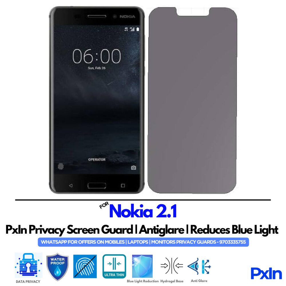 Nokia 2.1 Mobile Privacy Screen Nokia 2.1 Mobile Privacy Screen