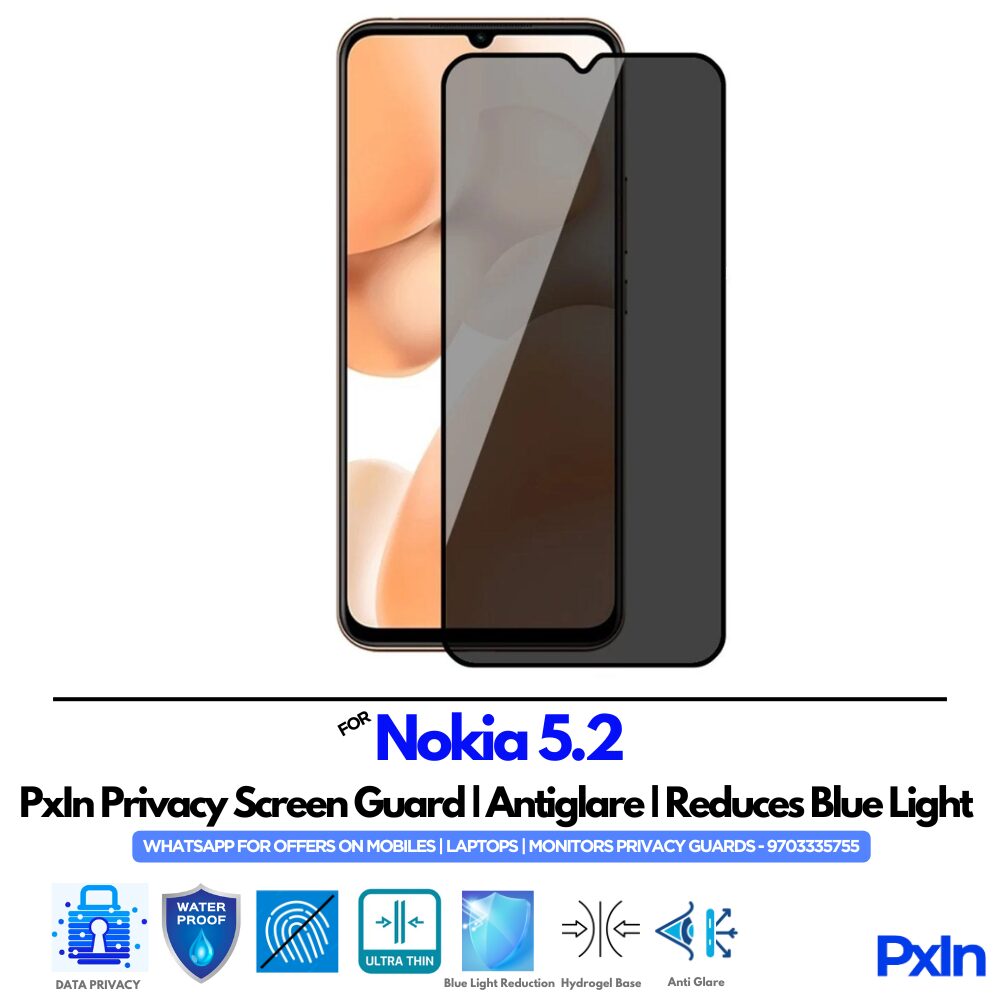 Nokia 5.2 Mobile Privacy Screen Nokia 5.2 Mobile Privacy Screen