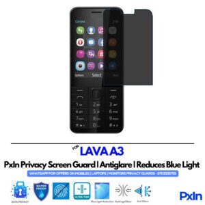 LAVA A3 Mobile Privacy Screen