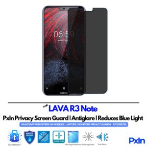 LAVA R3 Note Mobile Privacy Screen