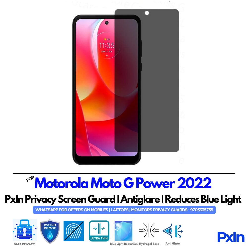Motorola Moto G Power 2022 Mobile Privacy Screen Motorola Moto G Power 2022 Mobile Privacy Screen