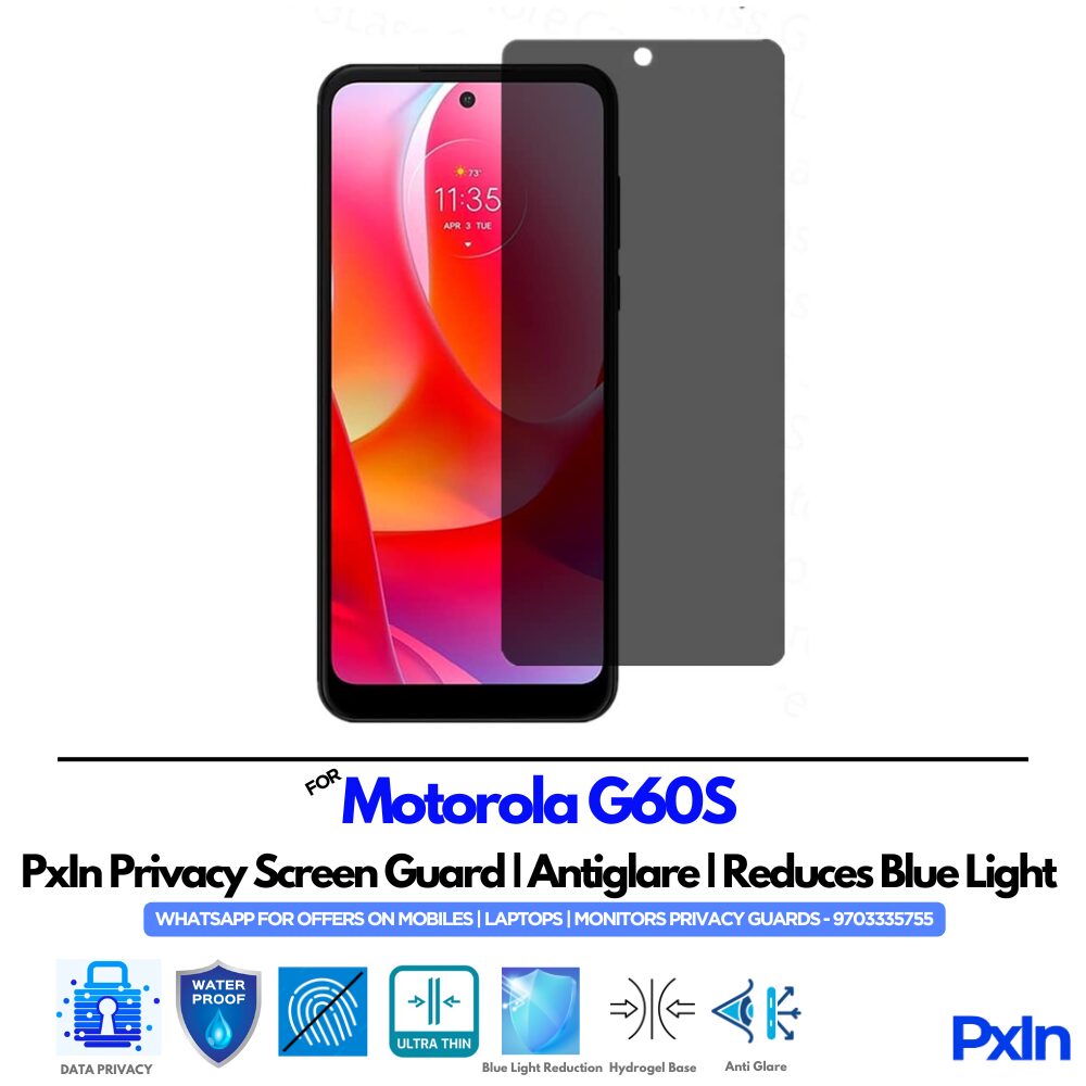 Motorola G60S Mobile Privacy Screen Motorola G60S Mobile Privacy Screen